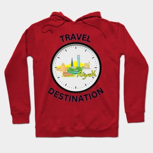 Travel to Riyadh Hoodie